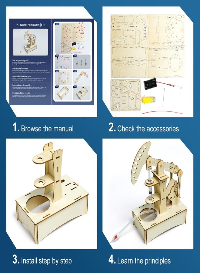 ADUSRIZ STEM Science Kits for Kids Ages 8-12, Wood Arts and Craft Kits for Boys 6-8, Wooden 3D Puzzles, STEM Toys for Boys Girls Age 8-12 5-7 8 10 12 13 14 Gift Idea. - Image 5
